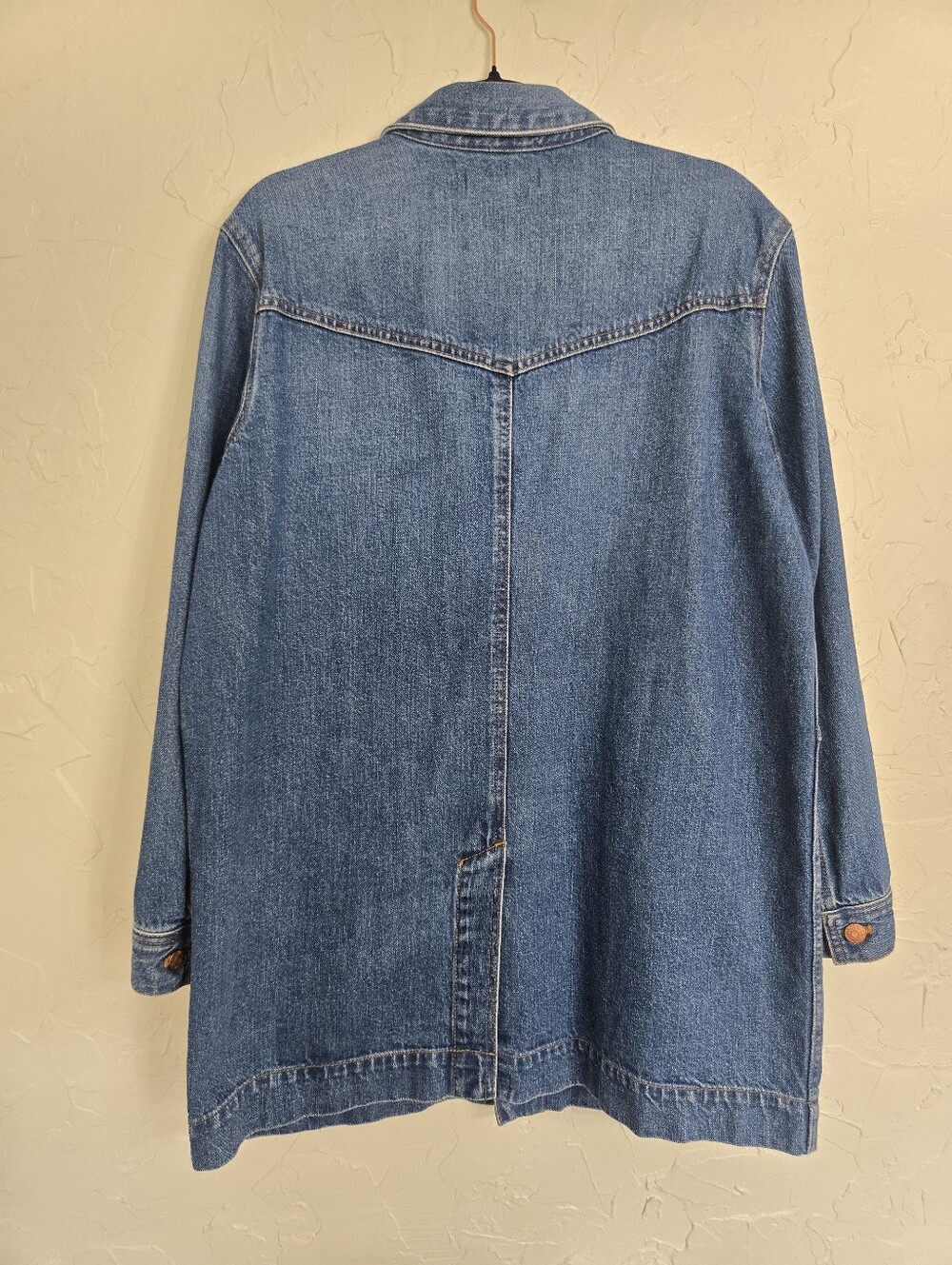 Madewell Oversized Denim Western Chore Coat Jacket, M - Picture 8 of 11